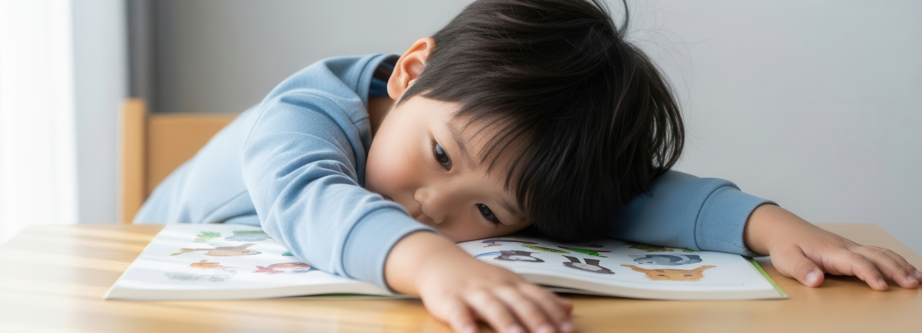 딴짓하는 어린이