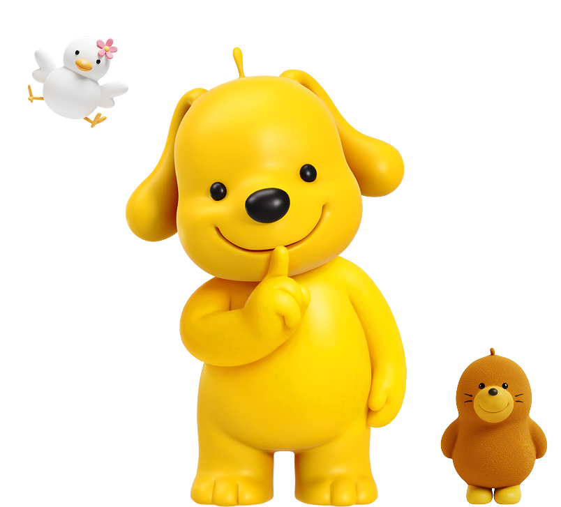 아이누리 캐릭터들