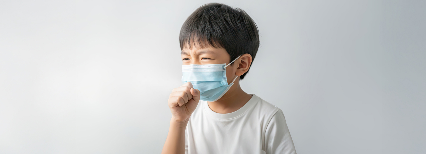 감기걸린 어린이