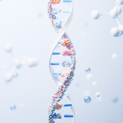 dna를 일러스트 한 이미지